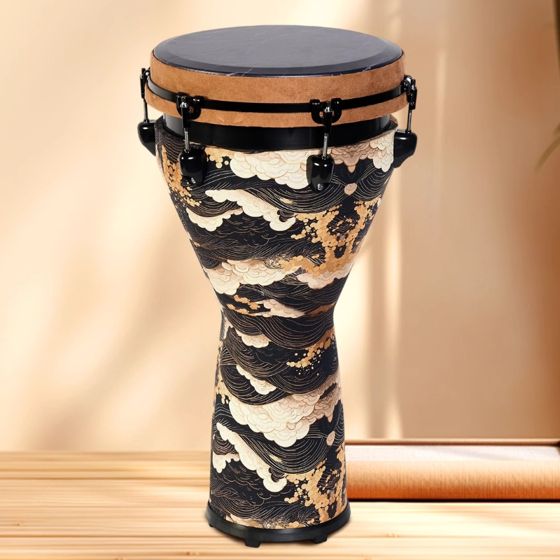 Musical Instrument Kit - Profesjonalny bęben djembe 12 cali dla