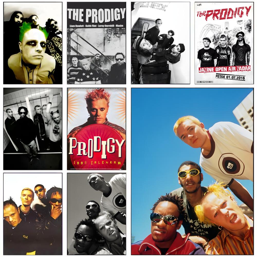 Musical Instrument Poster - Plakat Big Beat The Prodigy Band