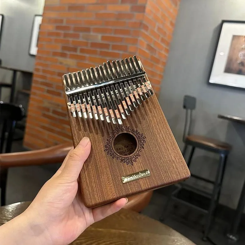Musical Instrument Kalimba - Drewniana Kalimba przenośna dzieci początkująca praktyka