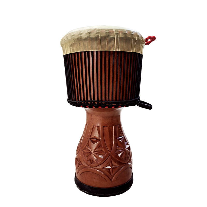 Musical Instrument Kit - Profesjonalny Afrykański Djembe Duży Afrykański Bęben