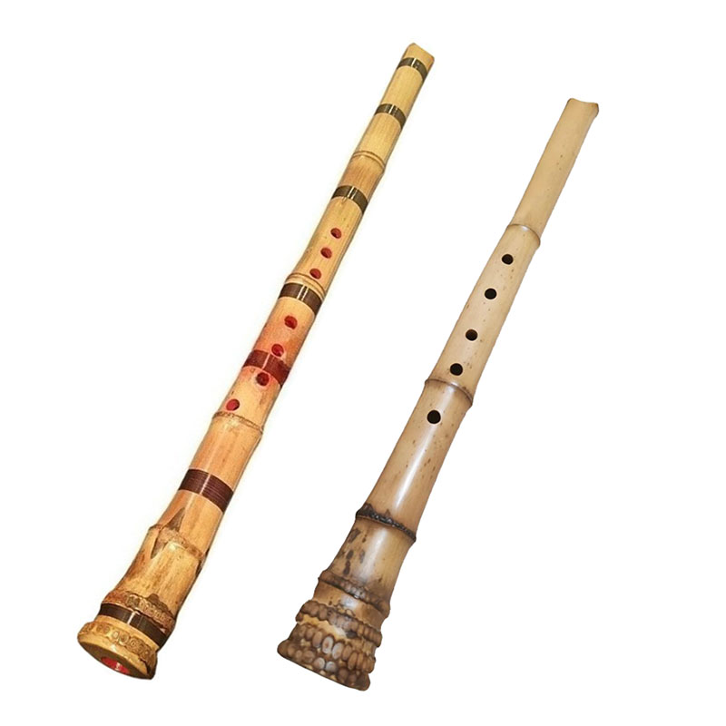 Shakuhachi Bamboo Flute - Flet shakuhachi z 6/8 otworami, tradycyjny