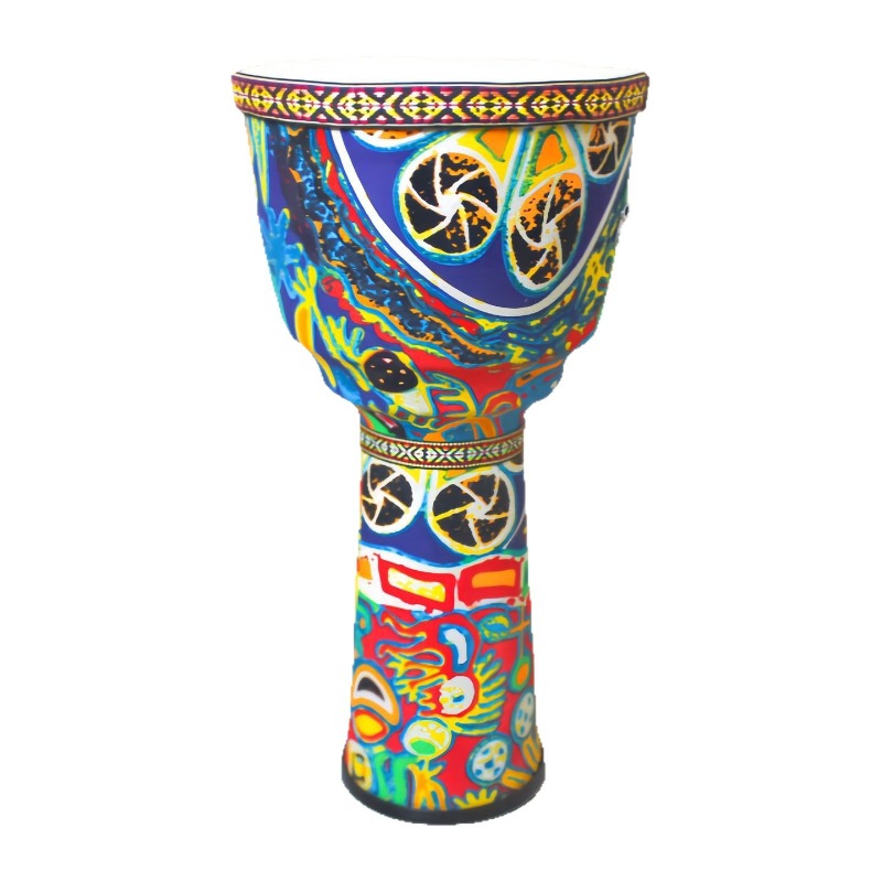 Musical Instrument Kit - 10-calowy bęben djembe duży dla dorosłych
