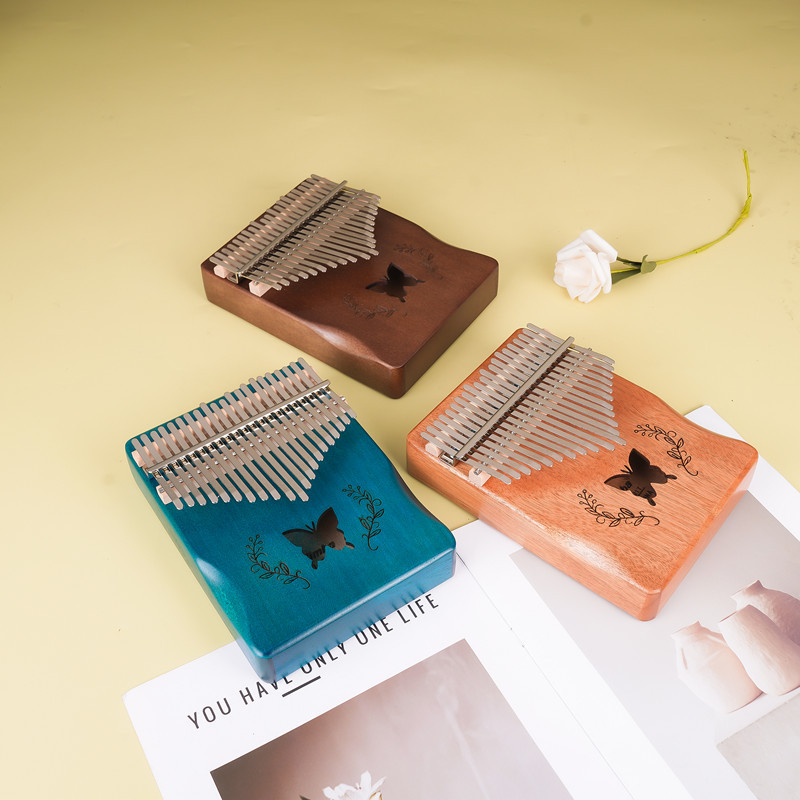 A Musical Instrument With Keys - 17-klawiszowa Kalimba Hluru Profesjonalna, wysokiej jakości