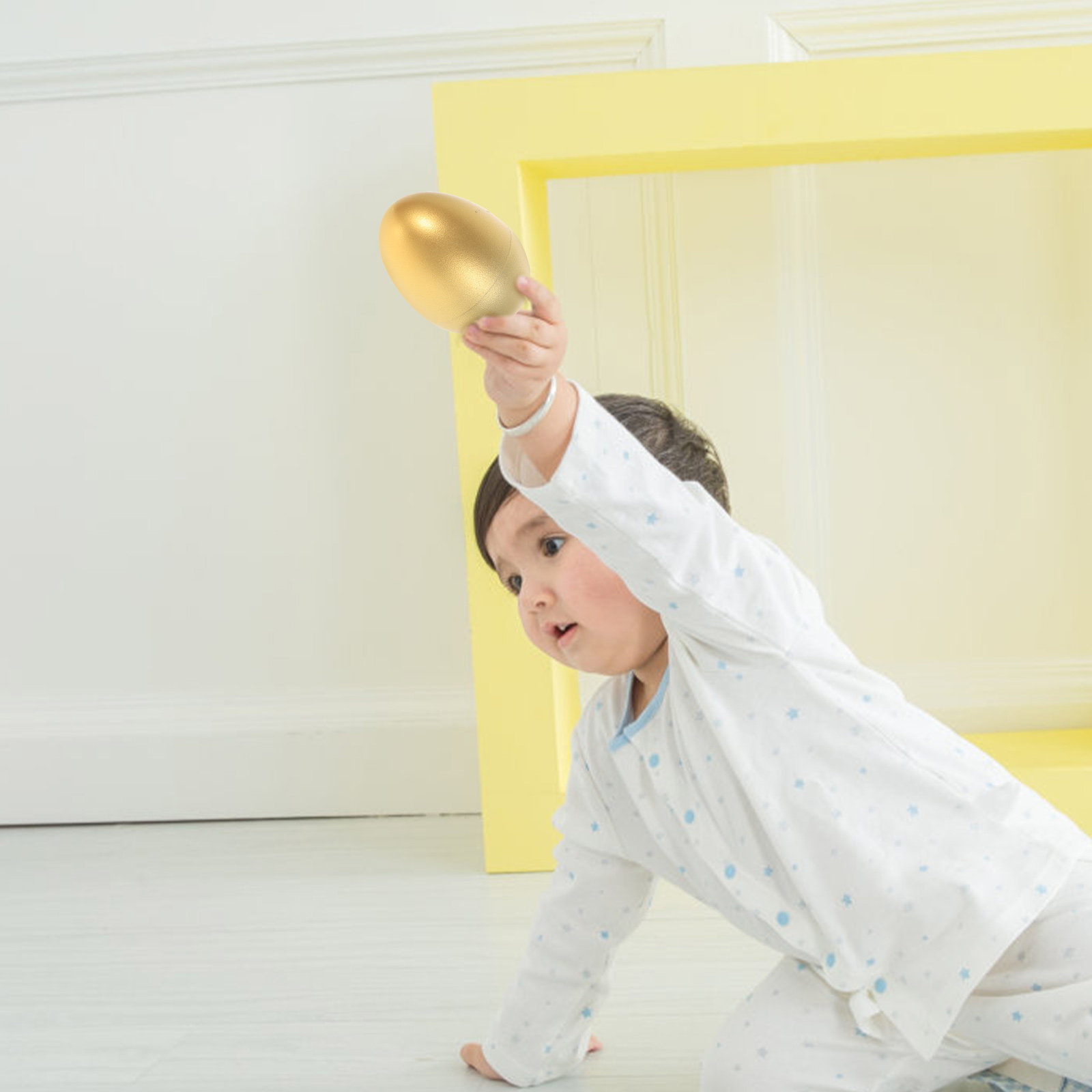 Musical Instrument For Toddlers - 2 szt. Dziecięce jajka z piaskiem,