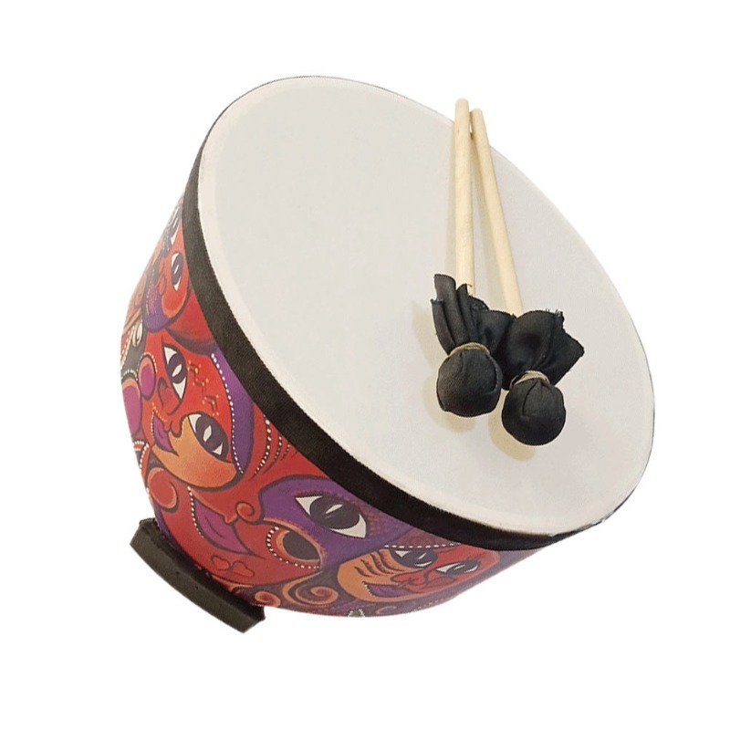 Musical Instrument From India - Podłoga bębna Zabawka dla dzieci Perkusja