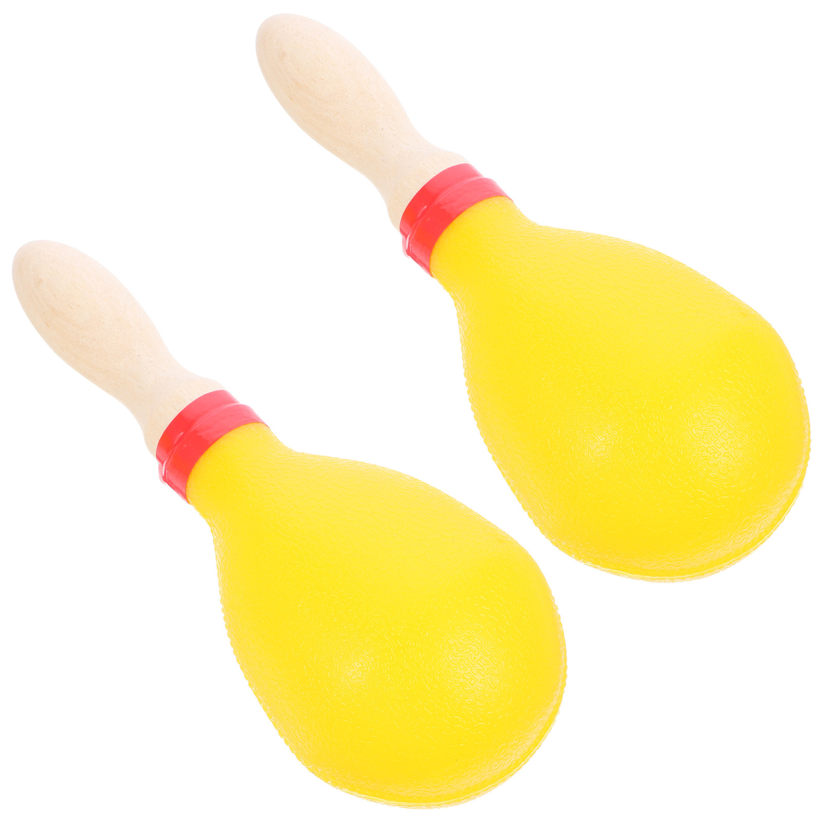 Musical Instrument For Toddlers - 1 Para Drewnianych Marakasów Instrument Perkusyjny