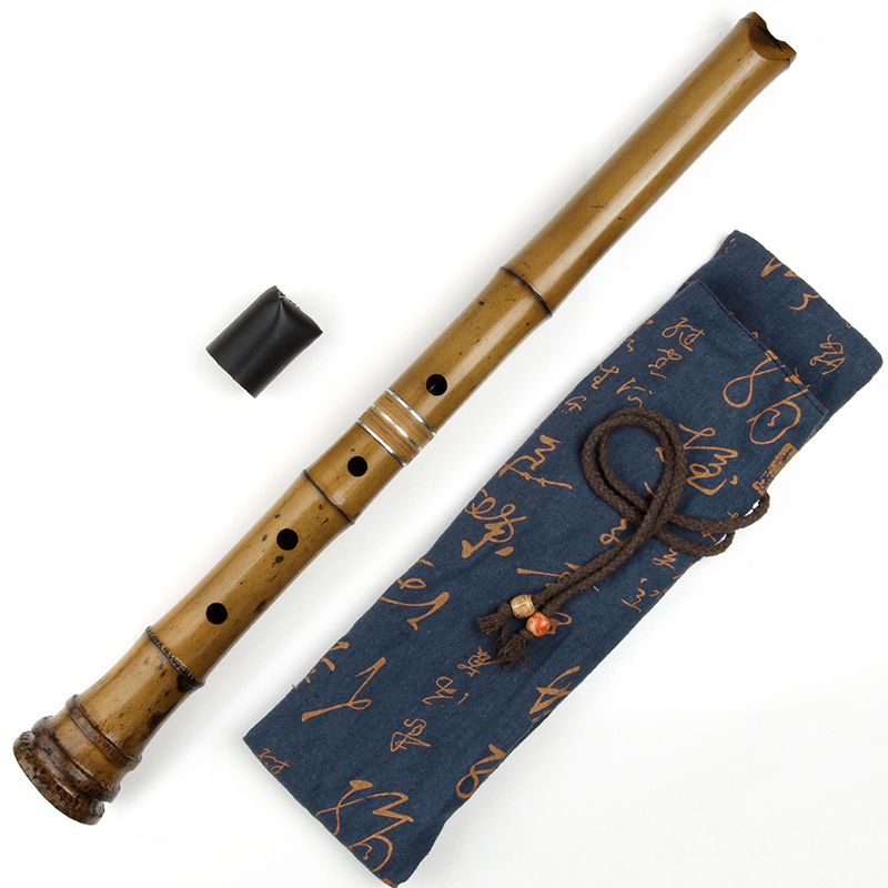 Shakuhachi Bamboo Flute - D Key Dwuczęściowy flet bambusowy Shakuhachi