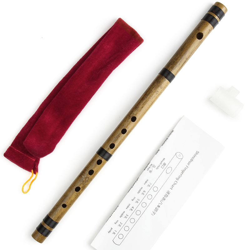 Shakuhachi Bamboo Flute - 8 Hon Japońska Fletka Shinobue z