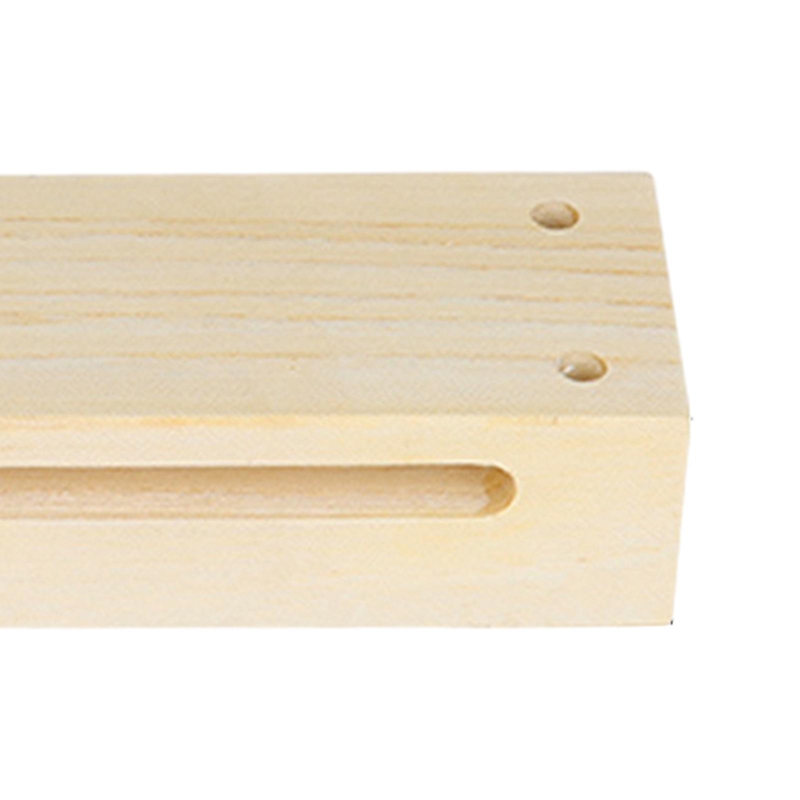 Musical Instrument Game - Drewniany blok muzyczny z pałeczką, łatwy