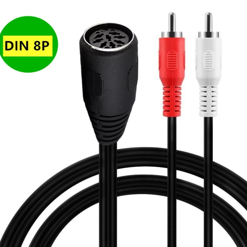 Duży 8-rdzeniowy DIN 8PIN Żeńs – Musical Instrument Old recenzja i cena