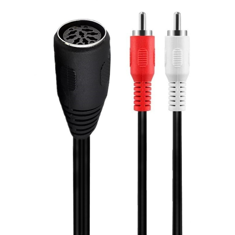 Duży 8-rdzeniowy DIN 8PIN Żeńs – Musical Instrument Old recenzja i cena
