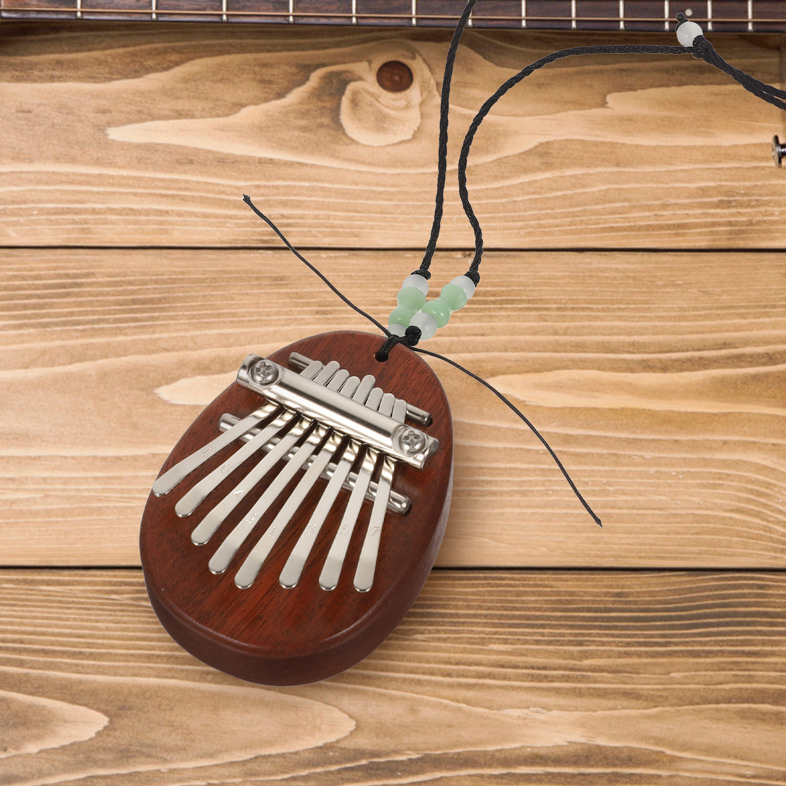 Drewniana Kalimba 8 Klawiszy,  – A Musical Instrument With Keys recenzja i cena