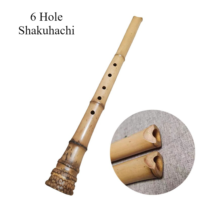 Flet shakuhachi z 6/8 otworami – Shakuhachi Bamboo Flute recenzja i cena