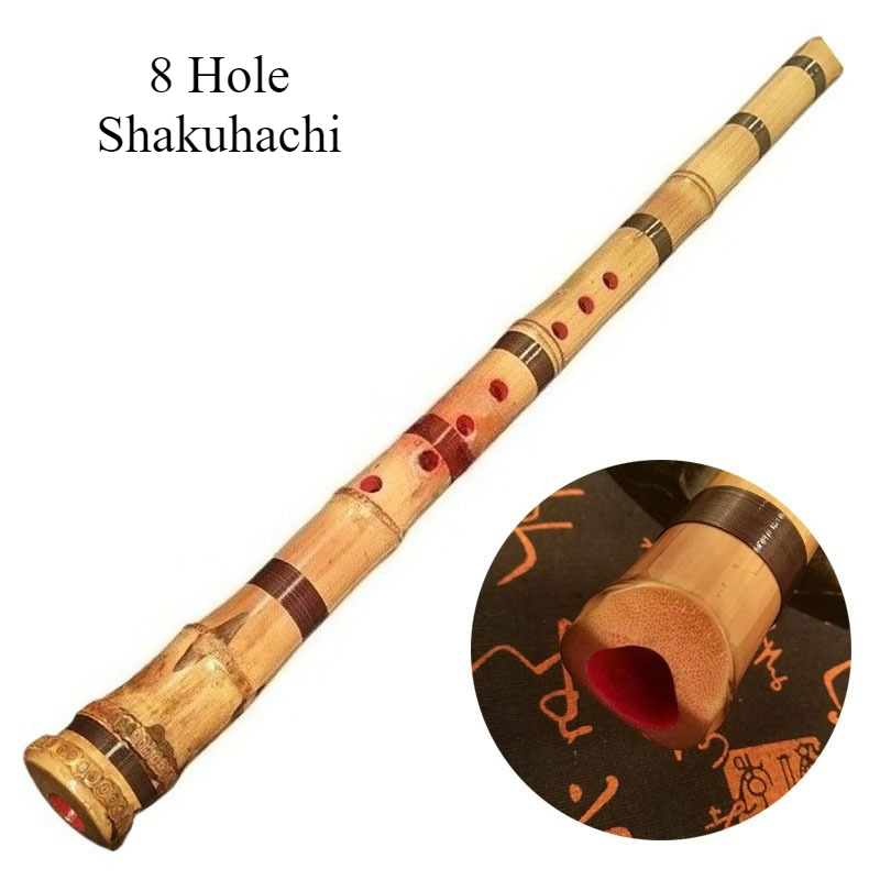 Flet shakuhachi z 6/8 otworami – Shakuhachi Bamboo Flute recenzja i cena