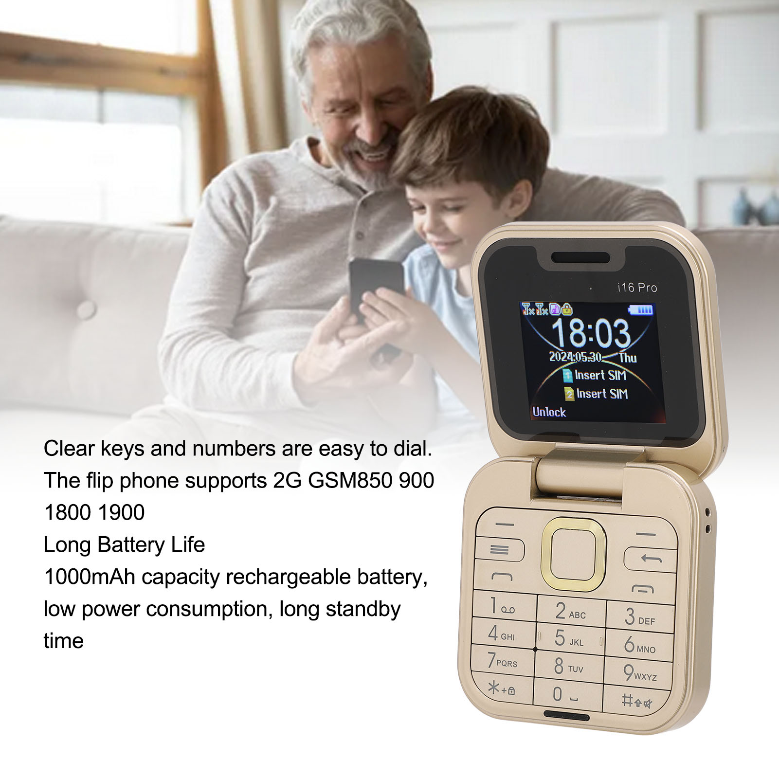 Telefon 2G z dużymi przyciskam – Musical Instrument Japanese recenzja i cena