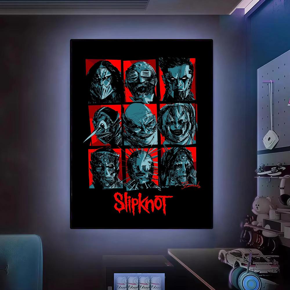 Plakat Rockowy Slipknot, Nowoc – Musical Instrument Poster recenzja i cena