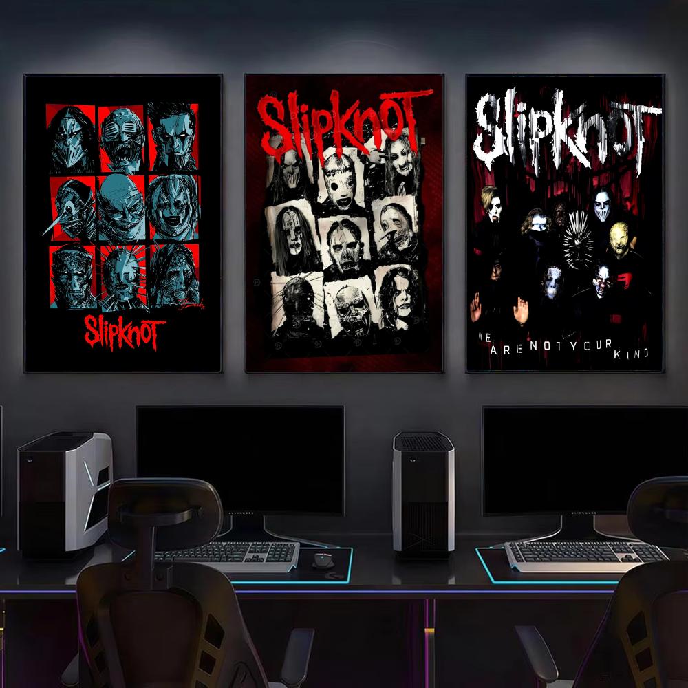 Plakat Rockowy Slipknot, Nowoc – Musical Instrument Poster recenzja i cena