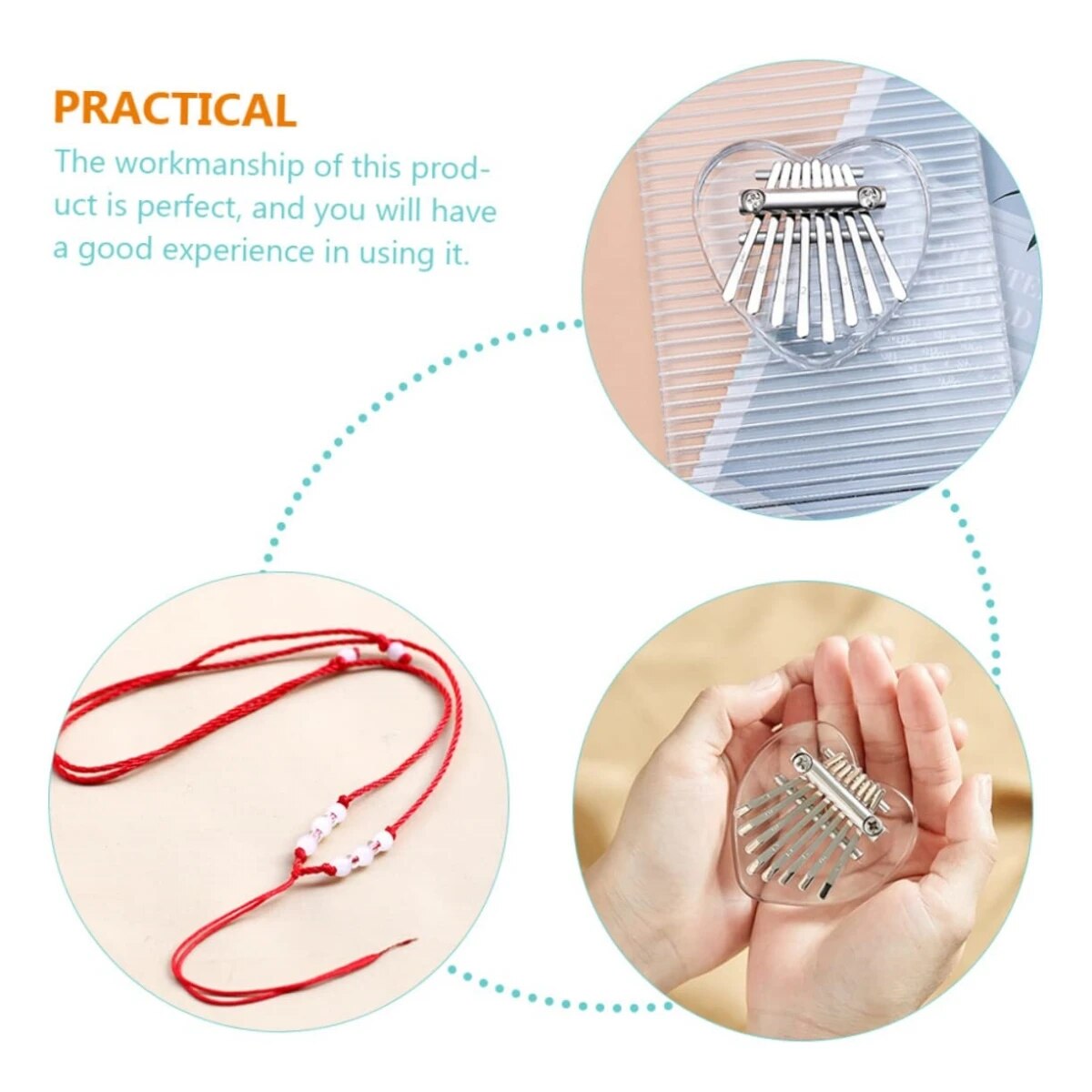 Miwayer 8 klawiszy Mini Kalimb – A Musical Instrument With Keys recenzja i cena