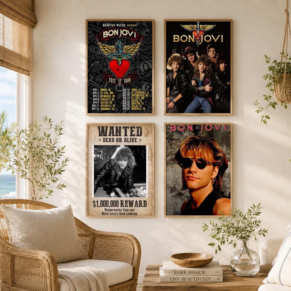 Plakat zespołu rockowego B-Bon – Musical Instrument Poster recenzja i cena