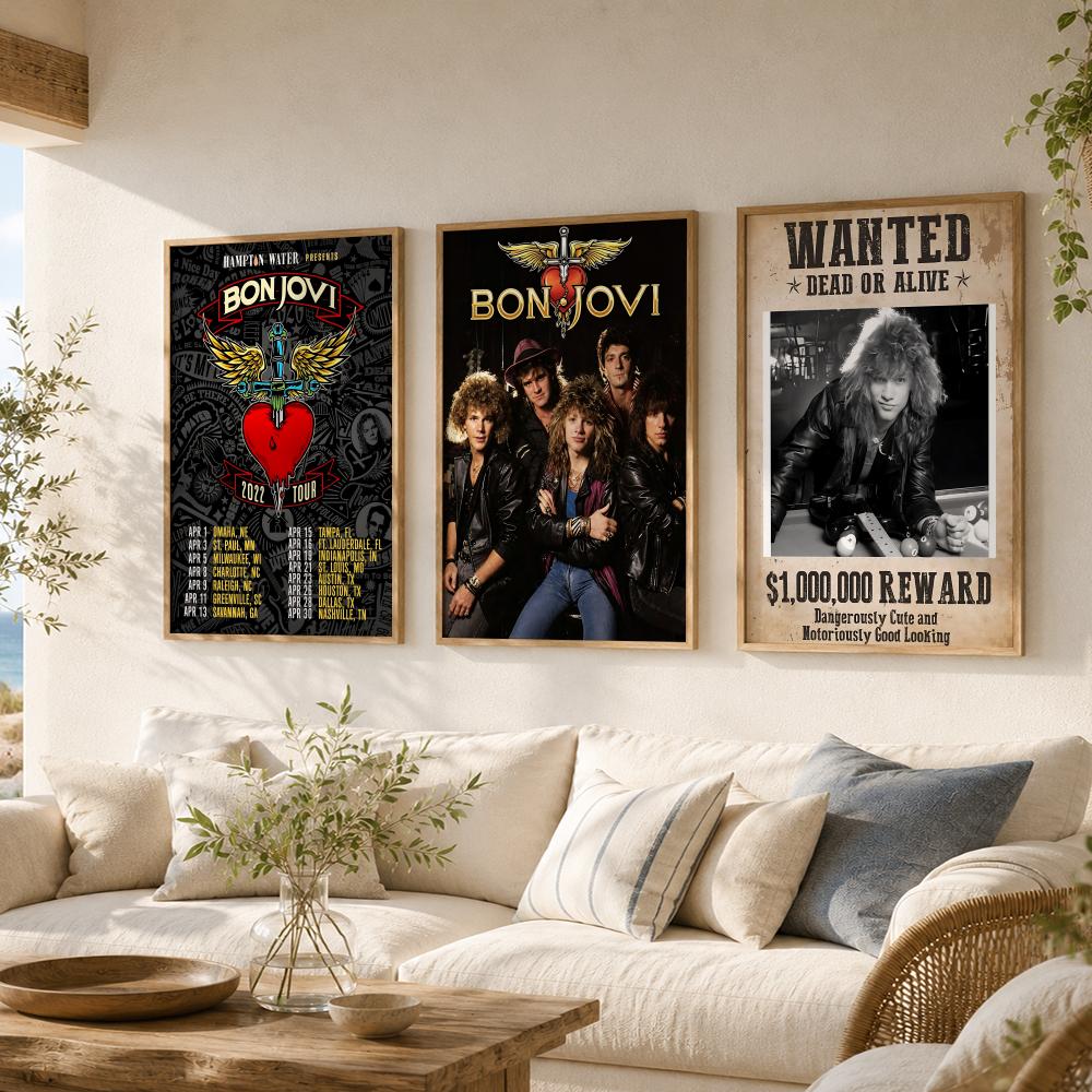 Plakat zespołu rockowego B-Bon – Musical Instrument Poster recenzja i cena