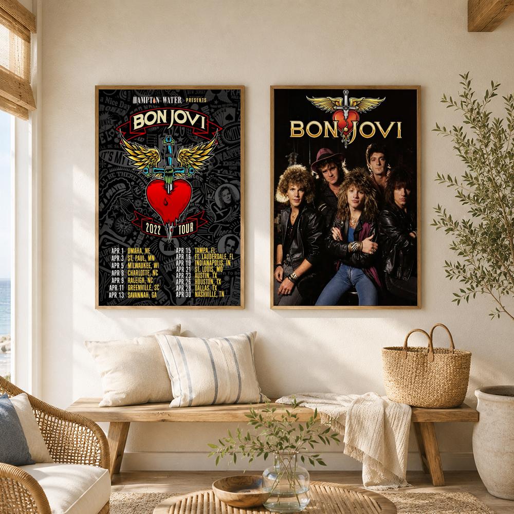 Plakat zespołu rockowego B-Bon – Musical Instrument Poster recenzja i cena