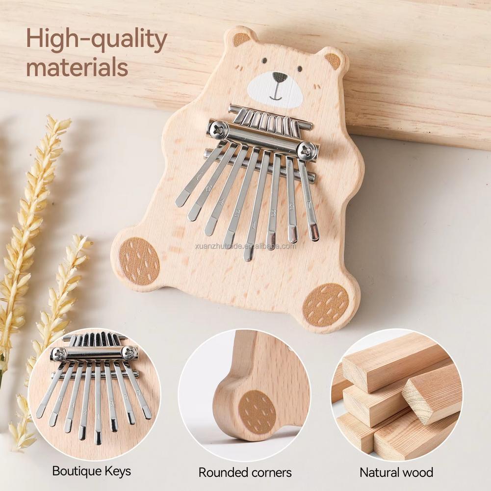 8-klawiszowa Mini Kalimba Prze – A Musical Instrument With Keys recenzja i cena