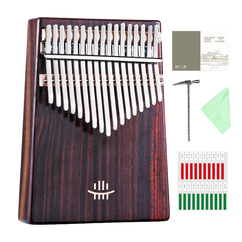 Hluru Kalimba 17 klawiszy z ot – A Musical Instrument With Keys recenzja i cena