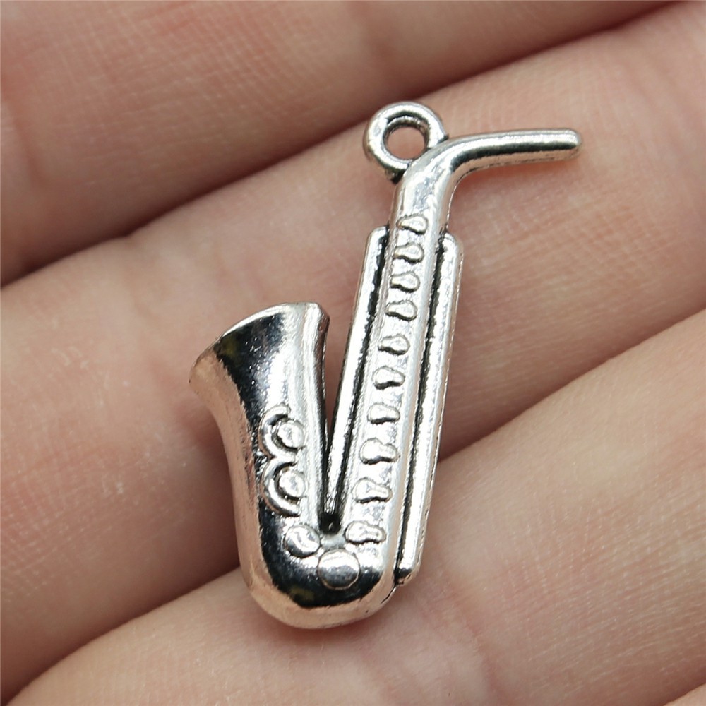 20 szt. zawieszek w kształcie  – Musical Instrument Saxophone recenzja i cena