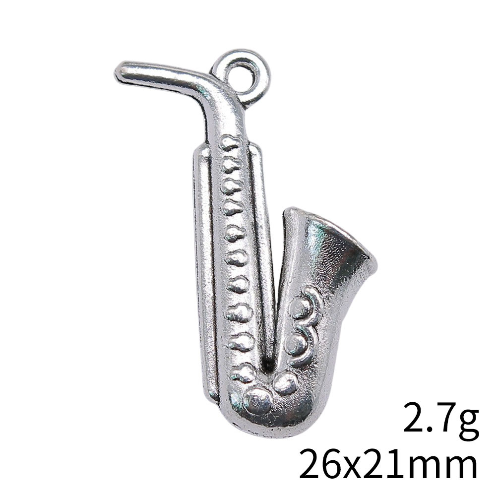 20 szt. zawieszek w kształcie  – Musical Instrument Saxophone recenzja i cena