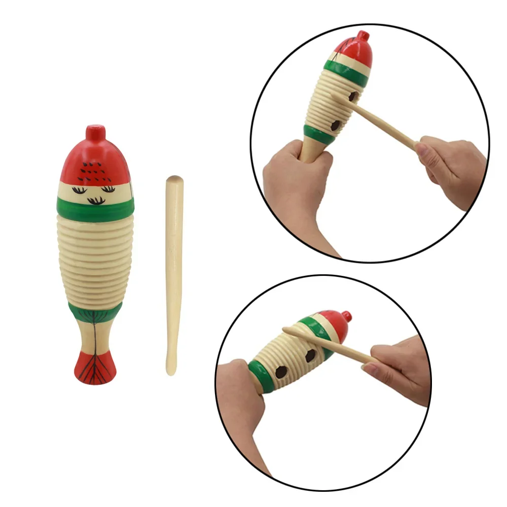 Drewniana Rybka Instrument Muz – Musical Instrument For Babies recenzja i cena