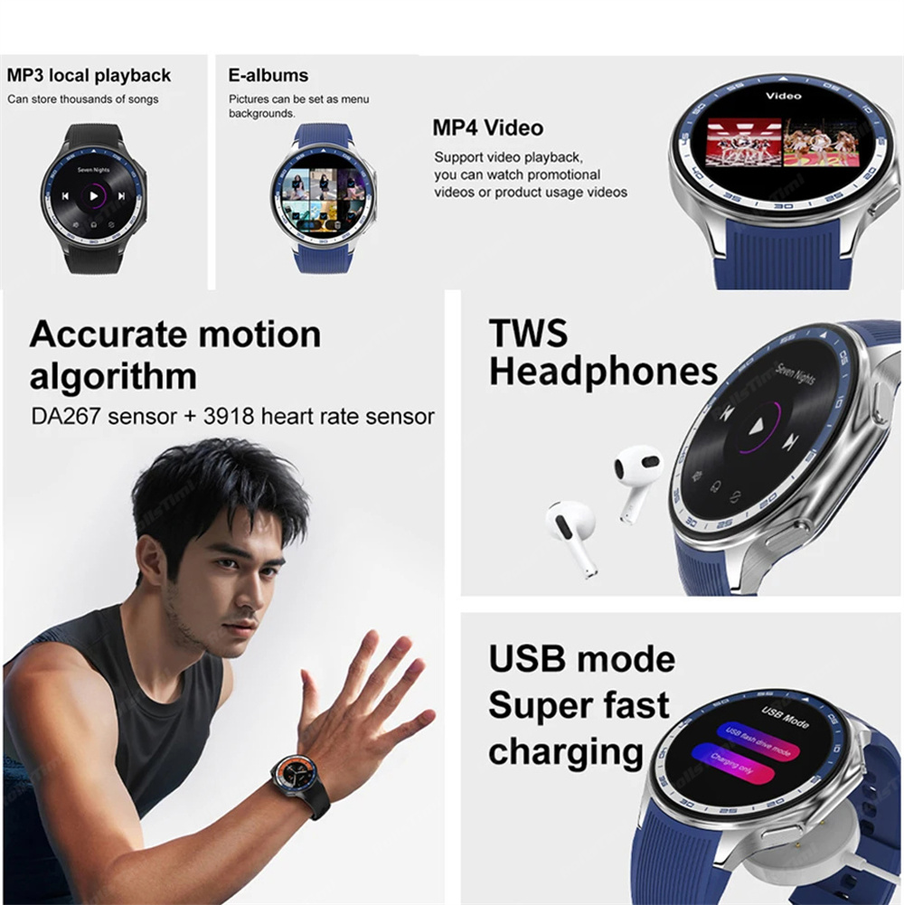1.43 AMOLED Smart Watch 3D Sur – Musical Instrument Japanese recenzja i cena