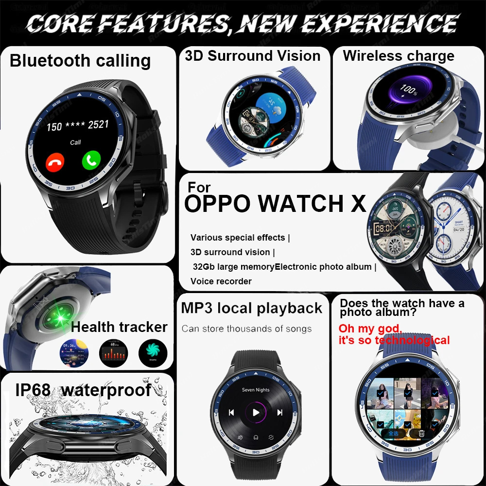 1.43 AMOLED Smart Watch 3D Sur – Musical Instrument Japanese recenzja i cena