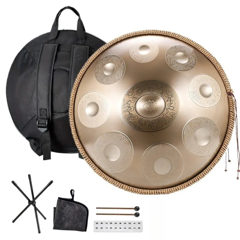 18 cali HandPan ze stali nierd – A Musical Instrument With Keys recenzja i cena