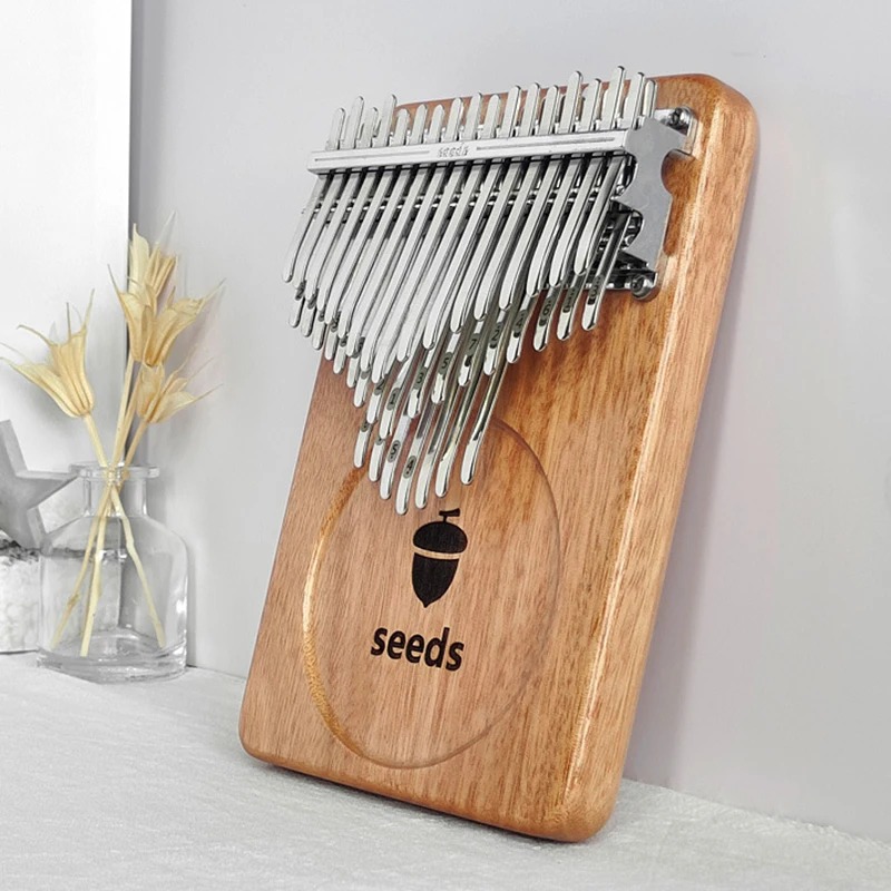 Kalimba z nasionami 17/24/34/4 – Musical Instrument Morocco recenzja i cena