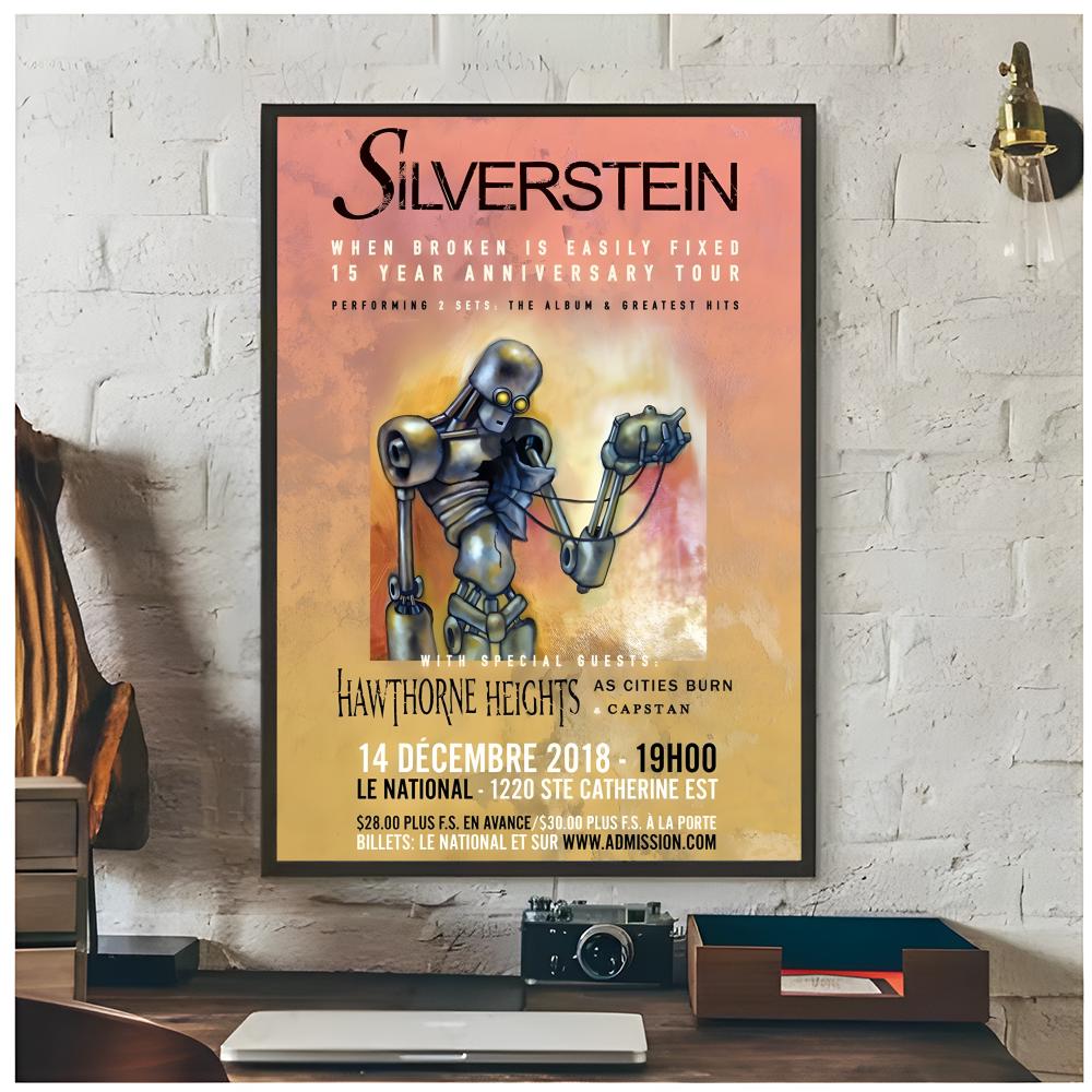 Plakat zespołu emo rockowego S – Musical Instrument Poster recenzja i cena