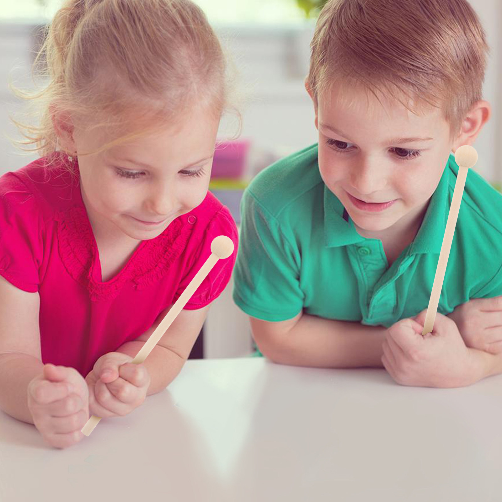 10 szt. Drewniane pałeczki dla – Musical Instrument For Toddlers recenzja i cena