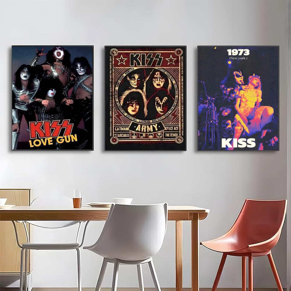 K-Kiss Kraft Rock Band-S Plaka – Musical Instrument Poster recenzja i cena
