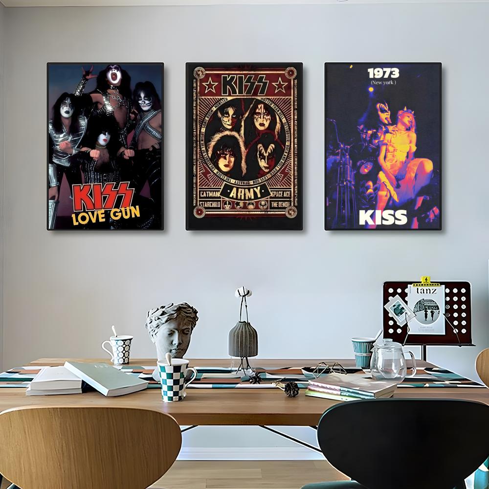 K-Kiss Kraft Rock Band-S Plaka – Musical Instrument Poster recenzja i cena