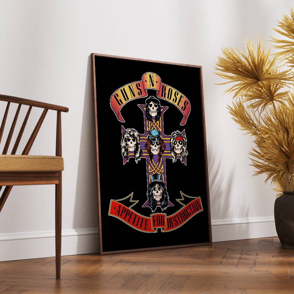Plakat G-Guns Rock Band N R-Ro – Musical Instrument Poster recenzja i cena