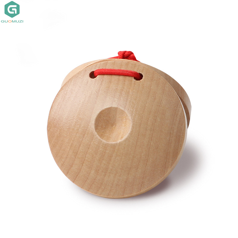 1 SZT. Kastanietki Drewniane K – Musical Instrument For Toddlers recenzja i cena