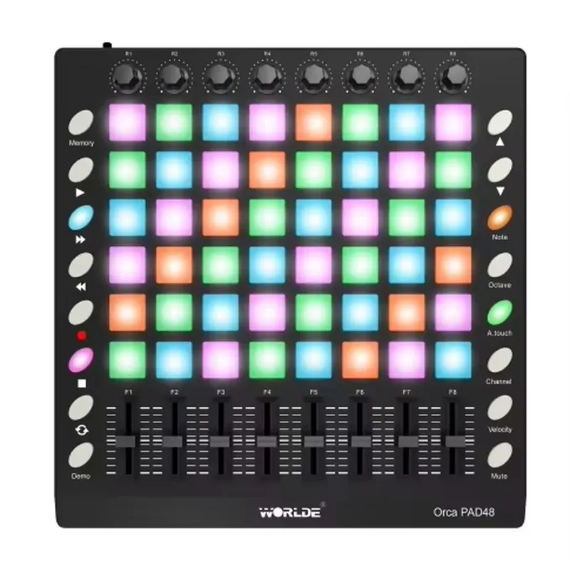 Kontrolery MIDI ORCA PAD48 PRO – Musical Instrument Synthesizer recenzja i cena