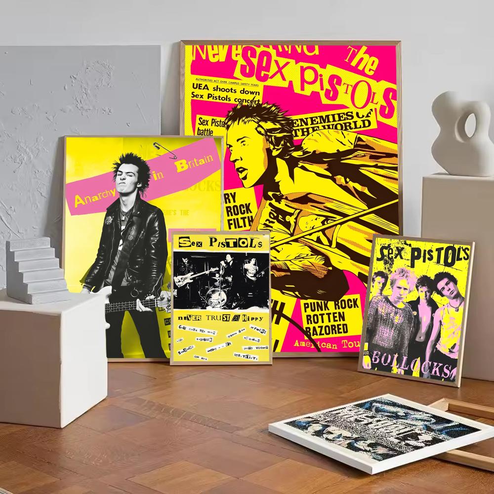 Plakat z zespołem rockowym S-S – Musical Instrument Poster recenzja i cena
