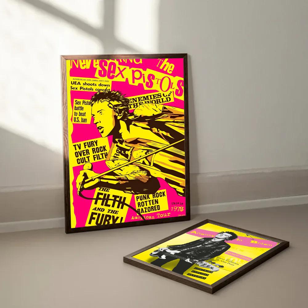 Plakat z zespołem rockowym S-S – Musical Instrument Poster recenzja i cena