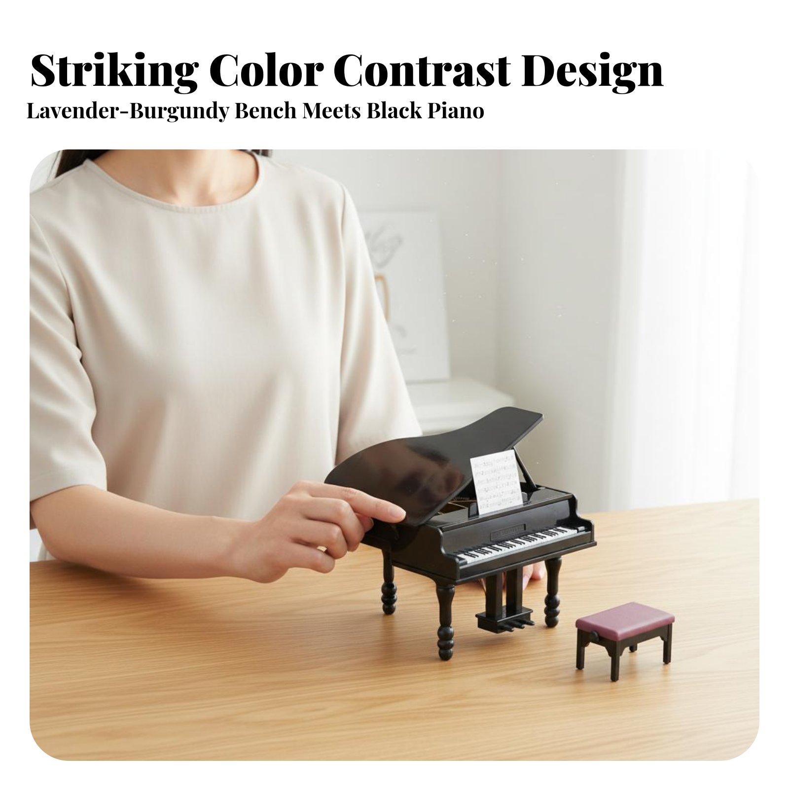 Pianino do domku dla lalek z ł – Musical Instrument Old recenzja i cena