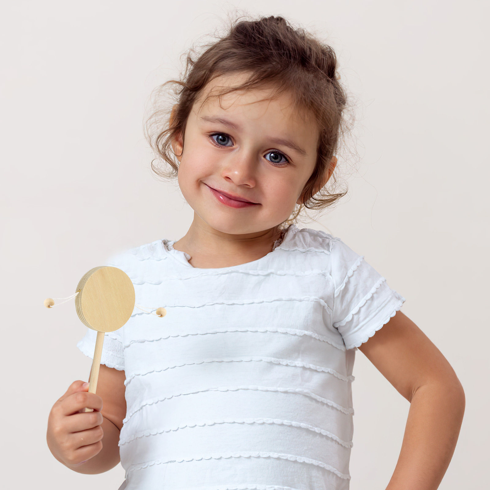 1 zestaw drewnianego bębna-grz – Musical Instrument For Babies recenzja i cena