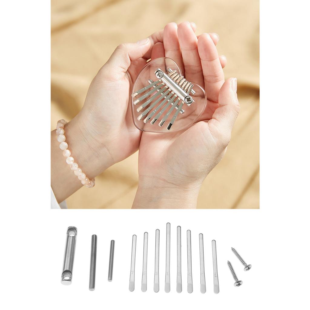 Kalimba Thumb Piano 8 klawiszy – Musical Instrument Kit recenzja i cena