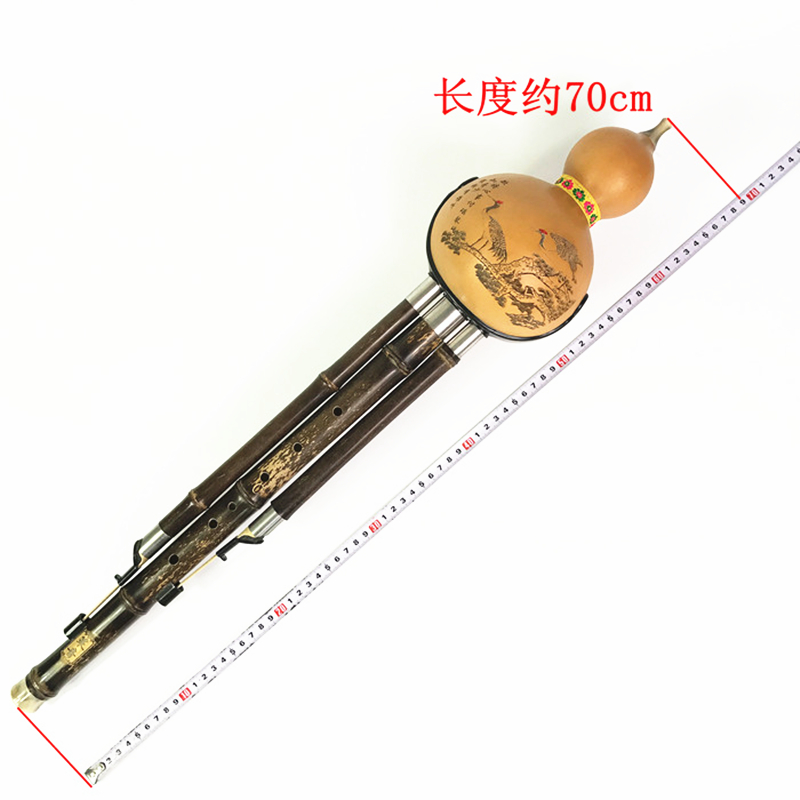 Flet z tykwy bambusowej Hulusi – Shakuhachi Bamboo Flute recenzja i cena