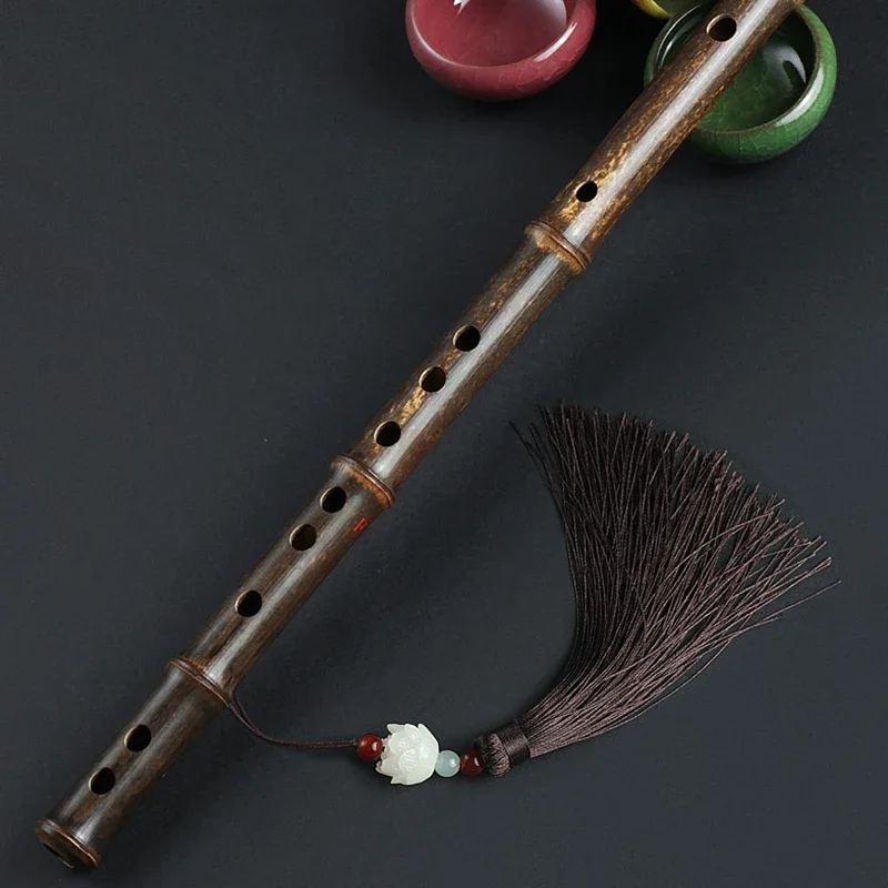 Fioletowy flet bambusowy Instr – Shakuhachi Bamboo Flute recenzja i cena