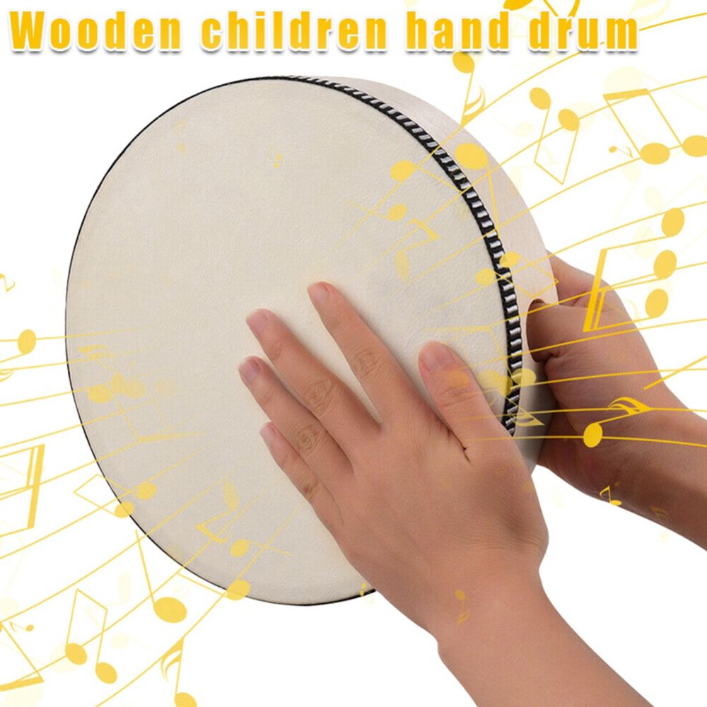 Bębenek drewniany 4/6/8/10 cal – Musical Instrument For Toddlers recenzja i cena